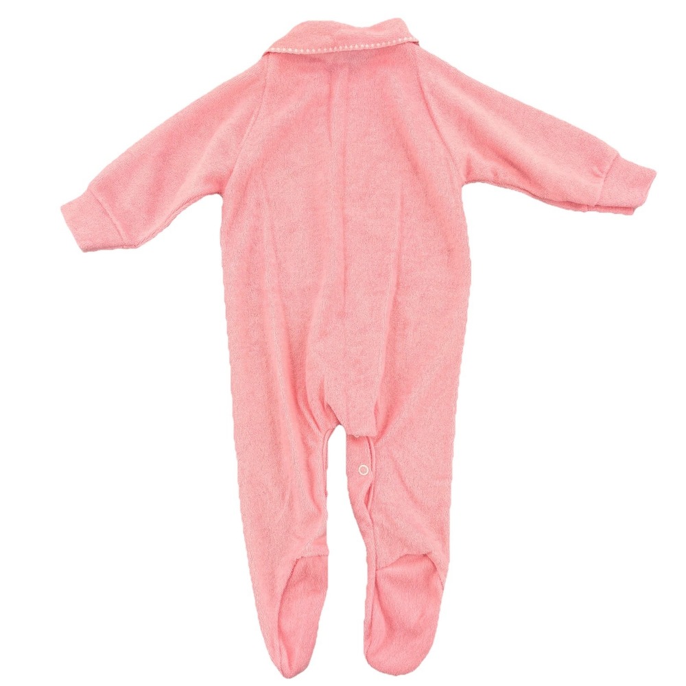 NWT Vintage Alexis Tiny Tulip Collection Baby Sleeper 10-13 lbs Pink USA - Picture 5 of 8